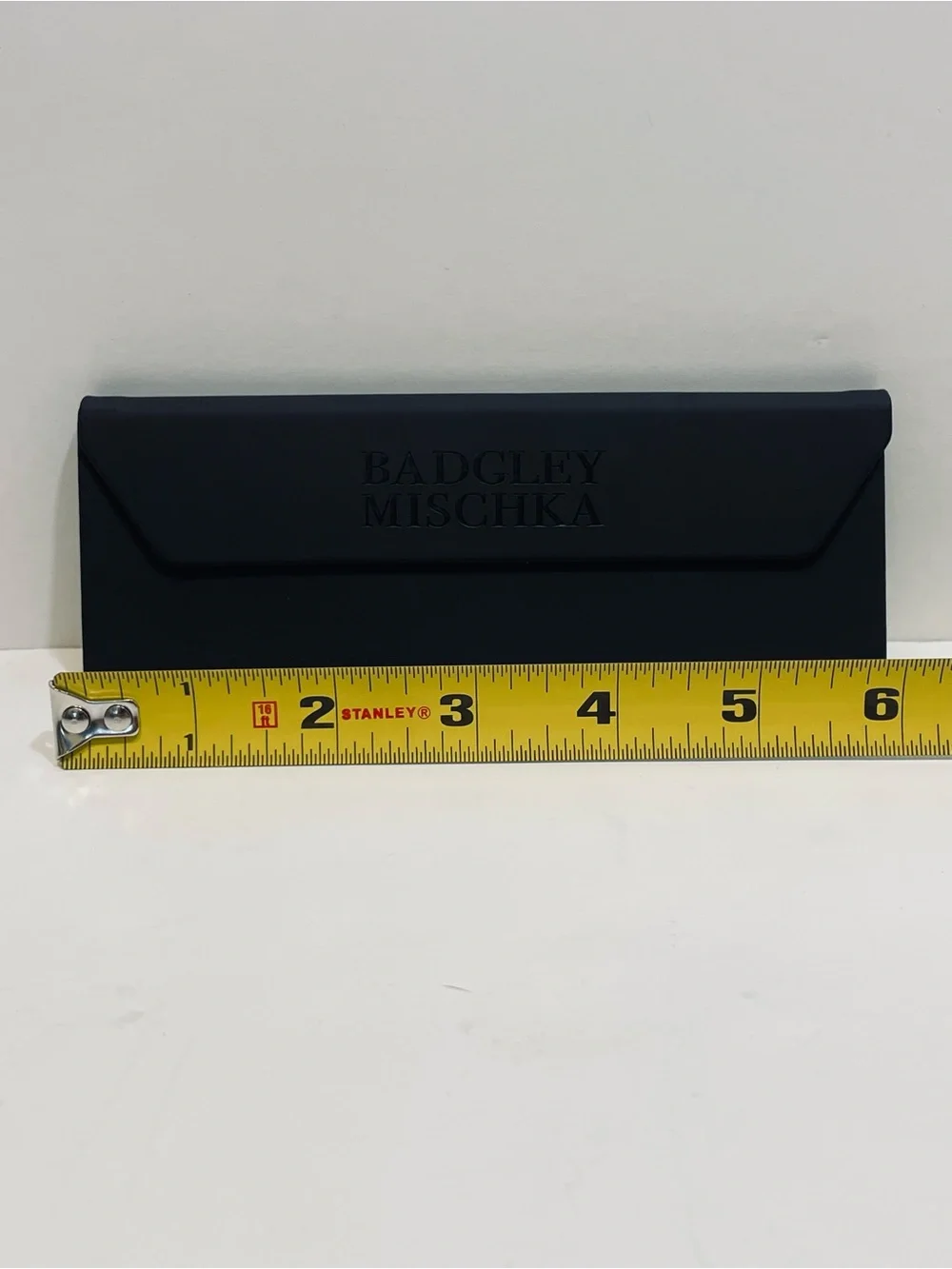 Badgley Mischka Black Trifold Eyewear Case